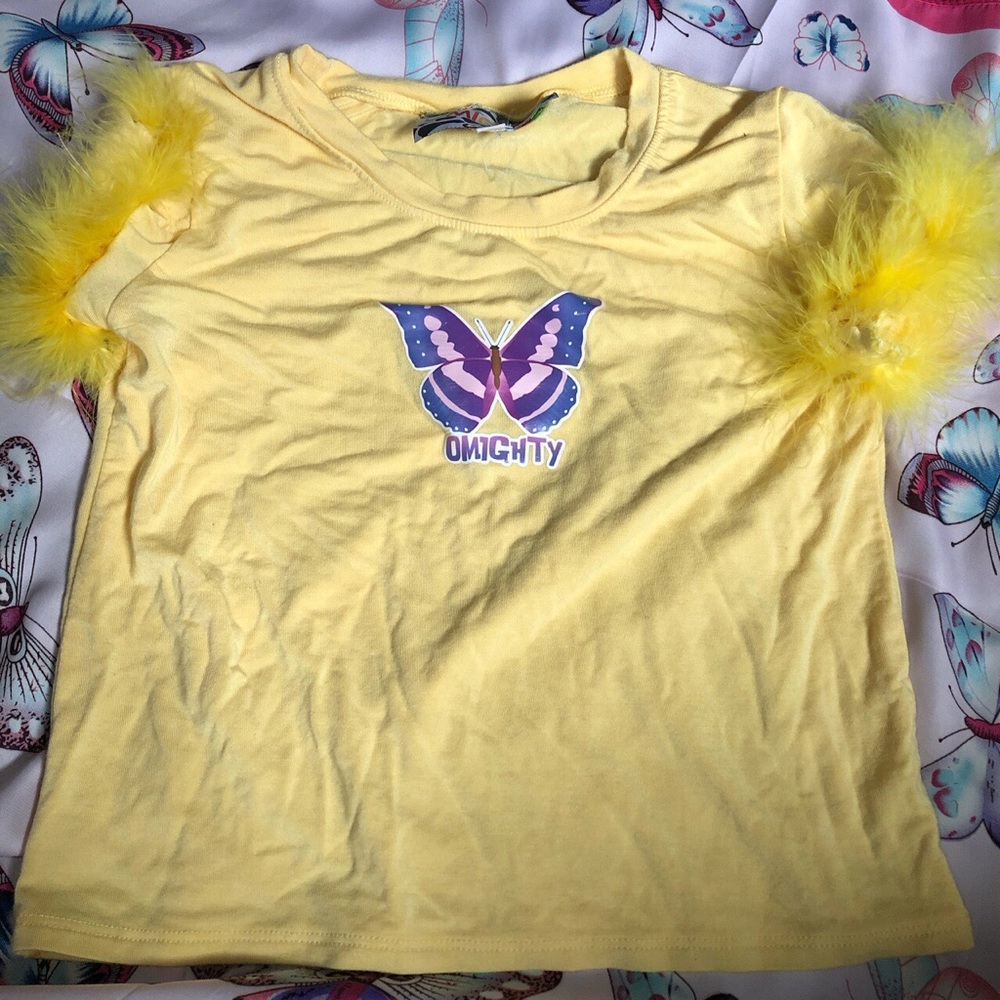 OMIGHTY ORIGINAL BUTTERFLY BABY TEE